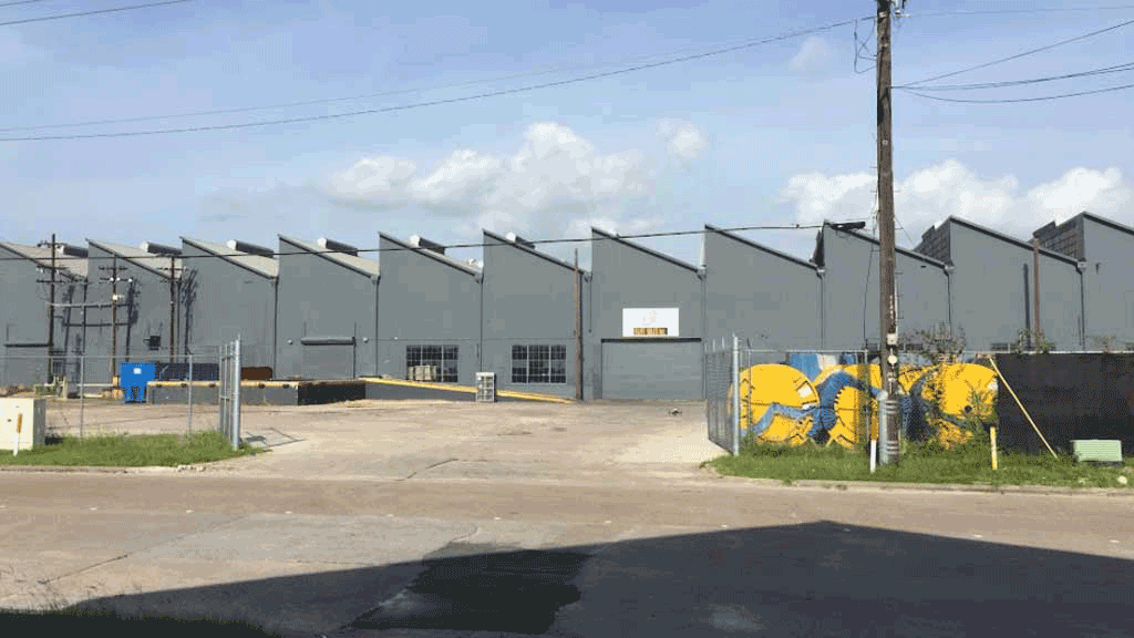 Elite Sales Houston distribution facility with wire rope reels outside