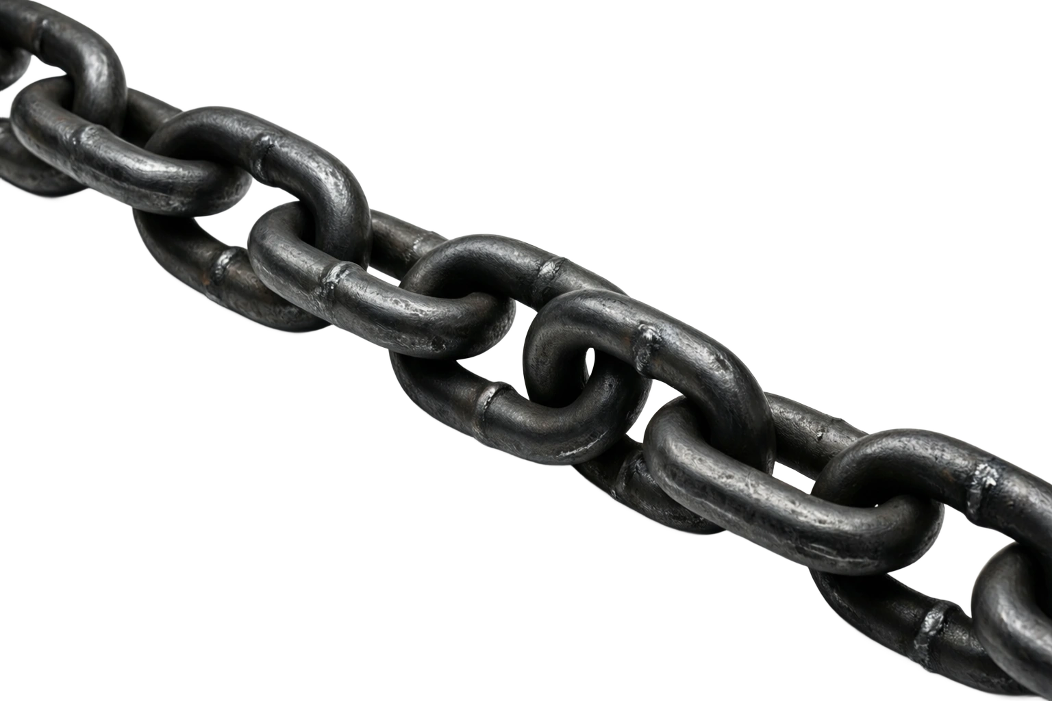 Heavy duty industrial chain links